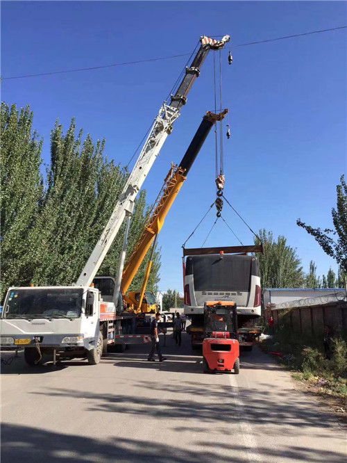 简阳市港口集装箱搬运案例